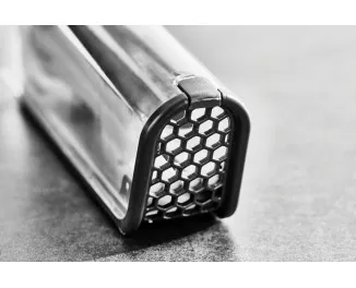 Кухонный нож поварской Tefal Eversharp, 16.5см, с чехол-точило нержавеющая сталь, пластик, черный