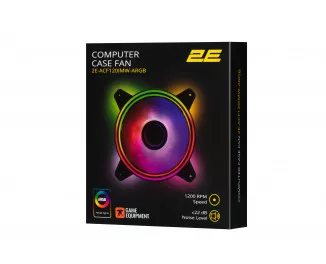 Кулер для корпуса 2E Gaming Air Cool Infinity M (2E-ACF120IMW-ARGB)