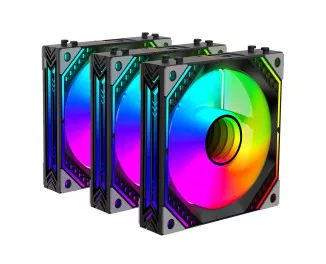 Кулер для корпуса 2E Gaming Air Cool Magic Mirror ACF120MB-ARGB Black (2E-ACF120MB-ARGB)