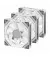 Кулер для корпусу 2E Gaming Air Cool Magic Mirror ACF120MW-ARGB White (2E-ACF120MW-ARGB)