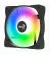 Кулер для корпуса AeroCool Frame X 12 PWM ARGB Black (ACF3-FM11217.11)