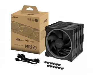 Кулер для корпуса ASUS PRIME MR120 ARGB BLACK 3IN1 (90DA00I0-B09020)