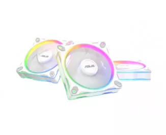 Кулер для корпуса ASUS PRIME MR120 REVERSE ARGB WHITE 3IN1 (90DA00L3-B09020)