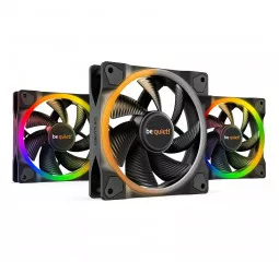 Кулер для корпуса be quiet! Light Wings 120mm PWM 3-Pack Black (BL076)