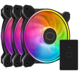 Кулер для корпуса CoolerMaster MasterFan MF120 Halo2 3 in 1 Black (MFL-B2DN-213P2-R2)