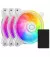 Кулер для корпуса CoolerMaster MasterFan MF120 Halo2 3 in 1 White (MFL-B2DW-213P2-R2)