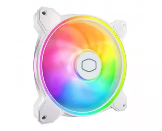 Кулер для корпуса CoolerMaster MasterFan MF140 Halo2 White Edition (MFL-B4DW-16NP2-R2)