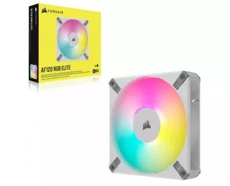 Кулер для корпуса Corsair AF120 RGB Elite White (CO-9050157-WW)