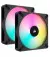 Кулер для корпуса Corsair AF140 RGB Elite Dual Pack (CO-9050156-WW)