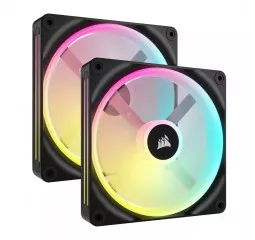 Кулер для корпуса Corsair iCUE Link QX140 RGB PWM PC Fans Starter Kit with iCUE LINK System Hub (CO-9051004-WW)