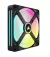 Кулер для корпуса Corsair iCUE Link QX140 RGB PWM PC Fans Starter Kit with iCUE LINK System Hub (CO-9051004-WW)