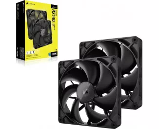 Кулер для корпусу Corsair iCUE Link RX140 PWM Dual Pack (CO-9051012-WW)