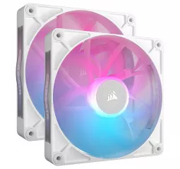 Кулер для корпусу Corsair iCUE Link RX140 RGB PWM White Dual Pack (CO-9051024-WW)