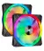 Кулер для корпуса Corsair iCUE QL140 RGB 140mm PWM Dual Fan Kit RGB (CO-9050100-WW)