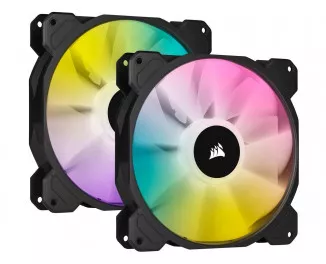 Кулер для корпуса Corsair iCUE SP140 RGB ELITE Performance 140mm Dual Fan Kit (CO-9050111-WW)