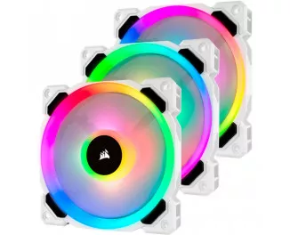 Кулер для корпуса Corsair LL120 White RGB LED Triple Pack (CO-9050092-WW)