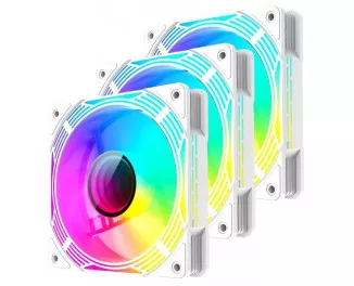 Кулер для корпуса GameMax KF300 White