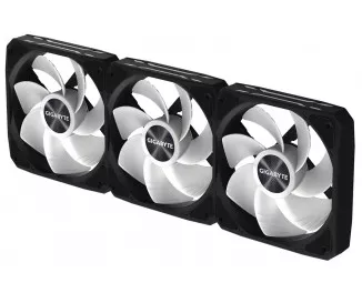 Кулер для корпусу Gigabyte EZ CHAIN RVS FAN 120 3-Pack (GP-GBT EZRVSFAN1203)