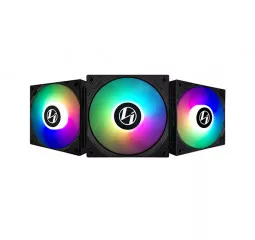 Кулер для корпуса Lian Li ST120-3 Triple Black (G99.12ST3B.00)