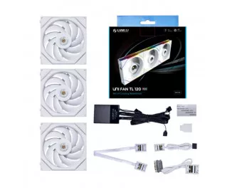 Кулер для корпуса Lian Li TL 120-3 White (G99.12TL3W.00)