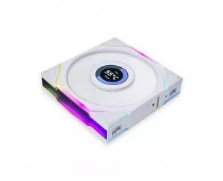 Кулер для корпуса Lian Li TL LCD 120-1 White (G99.12TLLCD1W.00)