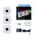 Кулер для корпуса Lian Li TL LCD 120-3 White (G99.12TLLCD3W.00)