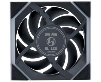 Кулер для корпуса Lian Li Uni Fan SL WIRELESS LCD Reverse 120-1 (G99.12RSLLCD1W1B.00)