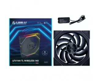 Кулер для корпуса Lian Li Uni Fan TL WIRELESS Reverse 140-1 Black (G99.14RTL1W1B.00)