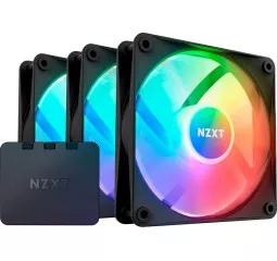 Кулер для корпуса NZXT F120 RGB Core Matte Black 3-Pack (RF-C12TF-B1)