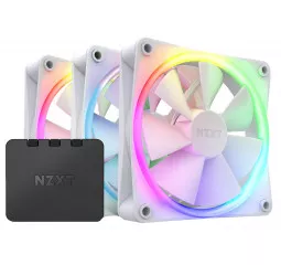 Кулер для корпуса NZXT F120 RGB Triple Pack White (RF-R12TF-W1)