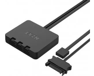 Кулер для корпусу NZXT F140 RGB Twin Pack Black (RF-R14DF-B1)