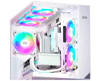 Кулер для корпусу PcCOOLER для корпусу F3 T120 ARGB 3 in 1 White
