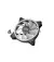 Кулер для корпусу PcCOOLER F3 T120 ARGB Black