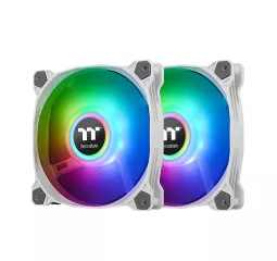 Кулер для корпуса ThermalTake Pure Duo 12 ARGB Sync Radiator Fan White (2-Fan Pack) (CL-F097-PL12SW-A)