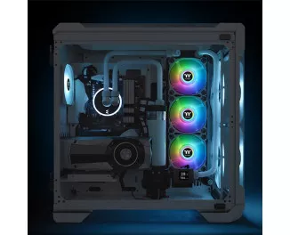 Кулер для корпуса ThermalTake Pure Duo 12 ARGB Sync Radiator Fan White (2-Fan Pack) (CL-F097-PL12SW-A)