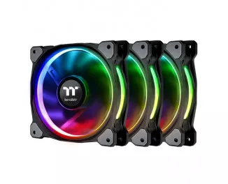 Кулер для корпуса ThermalTake Riing Plus 12 RGB Radiator Fan TT Premium Edition 3-Fan Pack (CL-F053-PL12SW-A)