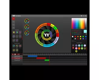 Кулер для корпусу Thermaltake Riing Quad RGB 12 RGB Radiator Fan TT Premium Edition