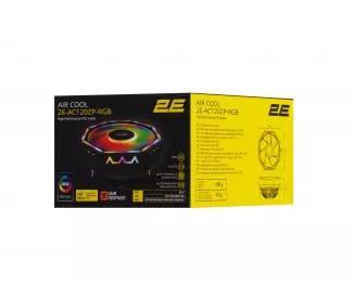 Кулер для процесора 2E Gaming Air Cool (2E-AC120ZP-RGB)