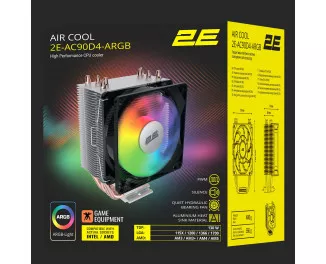Кулер для процессора 2E Gaming Air Cool (2E-AC90D4-ARGB)