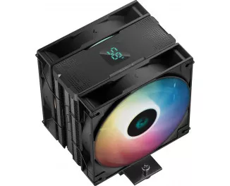 Кулер для процессора DeepCool AG400 DIGITAL PLUS (R-AG400-BKADMP-G-1)