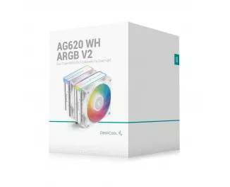 Кулер для процессора DeepCool AG620 WH ARGB V2 (R-AG620-WHAMMN-GJD)