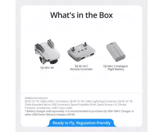 Квадрокоптер DJI Mini 4K (CP.MA.00000787.01)
