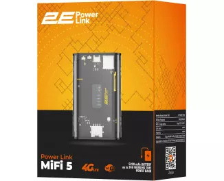 Маршрутизатор 2E PowerLink MiFi-5 (694743655339)
