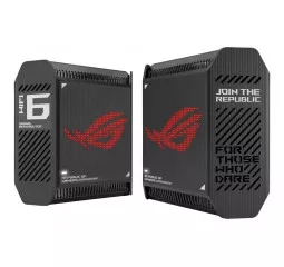 Маршрутизатор ASUS ROG Rapture Gaming Mesh System GT6 (2PK black)