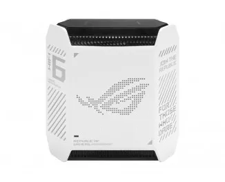 Маршрутизатор ASUS ROG Rapture Gaming Mesh System GT6 White 1pk (GT6-W-1-PK/90IG07F0-MU9A30)