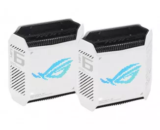 Маршрутизатор ASUS ROG Rapture Gaming Mesh System GT6 White 2pk (GT6-W-2-PK/90IG07F0-MU9A40)
