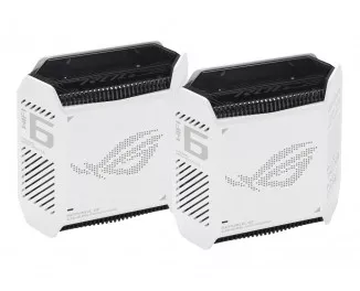 Маршрутизатор ASUS ROG Rapture Gaming Mesh System GT6 White 2pk (GT6-W-2-PK/90IG07F0-MU9A40)