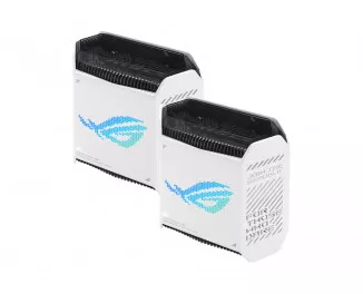 Маршрутизатор ASUS ROG Rapture Gaming Mesh System GT6 White 2pk (GT6-W-2-PK/90IG07F0-MU9A40)