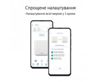 Маршрутизатор ASUS ZenWiFi XT9 White 1pk (XT9-W-1-PK/90IG0740-MO3B60)