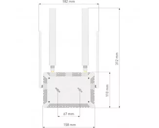 Маршрутизатор Keenetic Runner 4G (KN-2210)